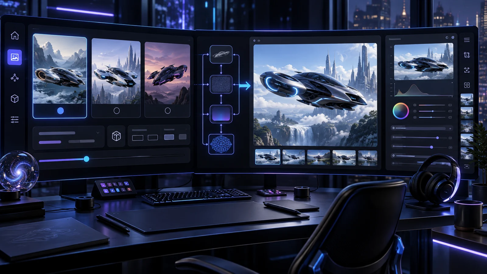 HAL Creative Production Cockpit