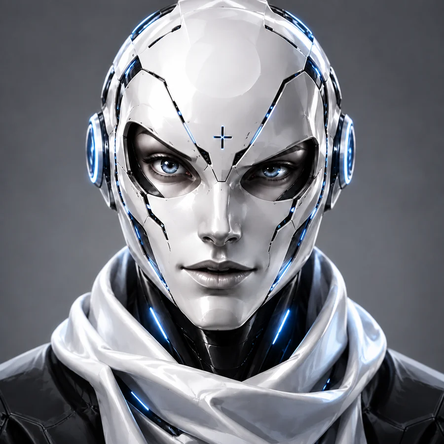 HAL white android avatar